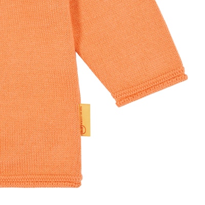 Strickjacke, orange für Mädchen