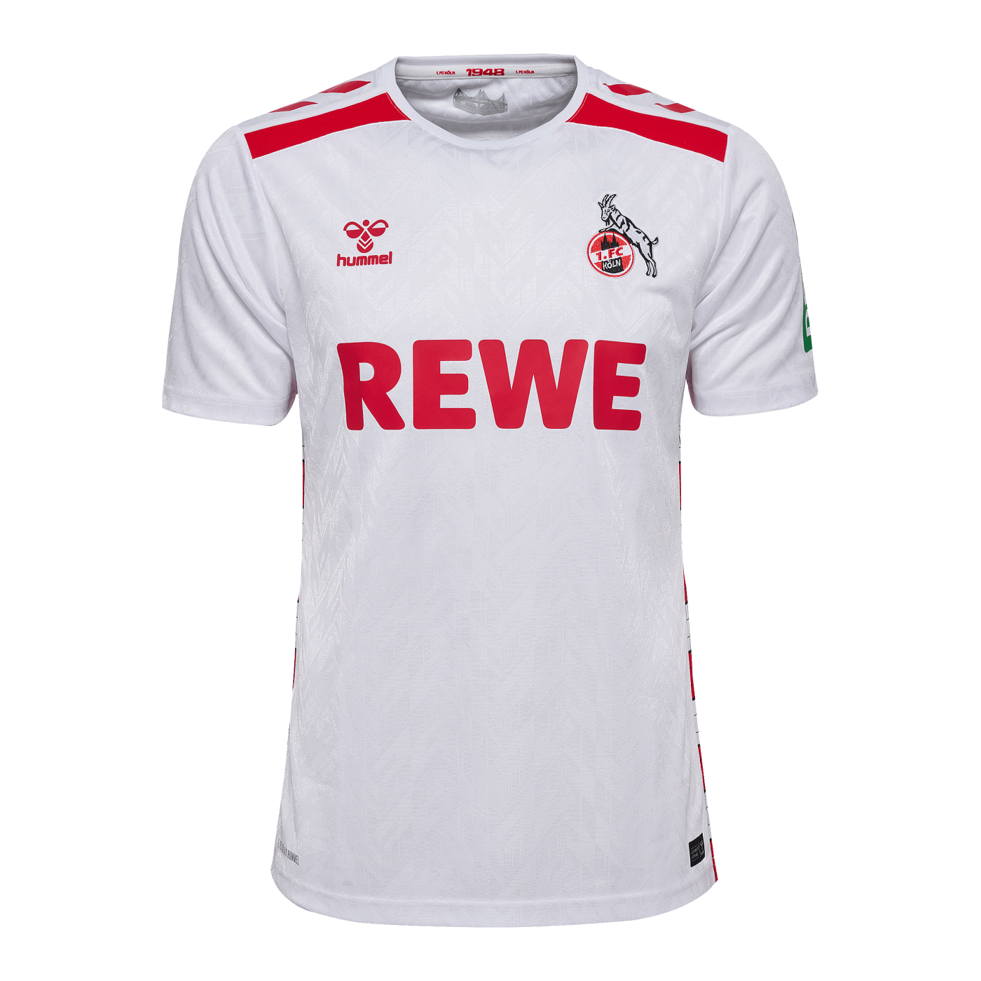 Hummel 1. FC Köln Trikot Home 2024/2025 Weiss F9402