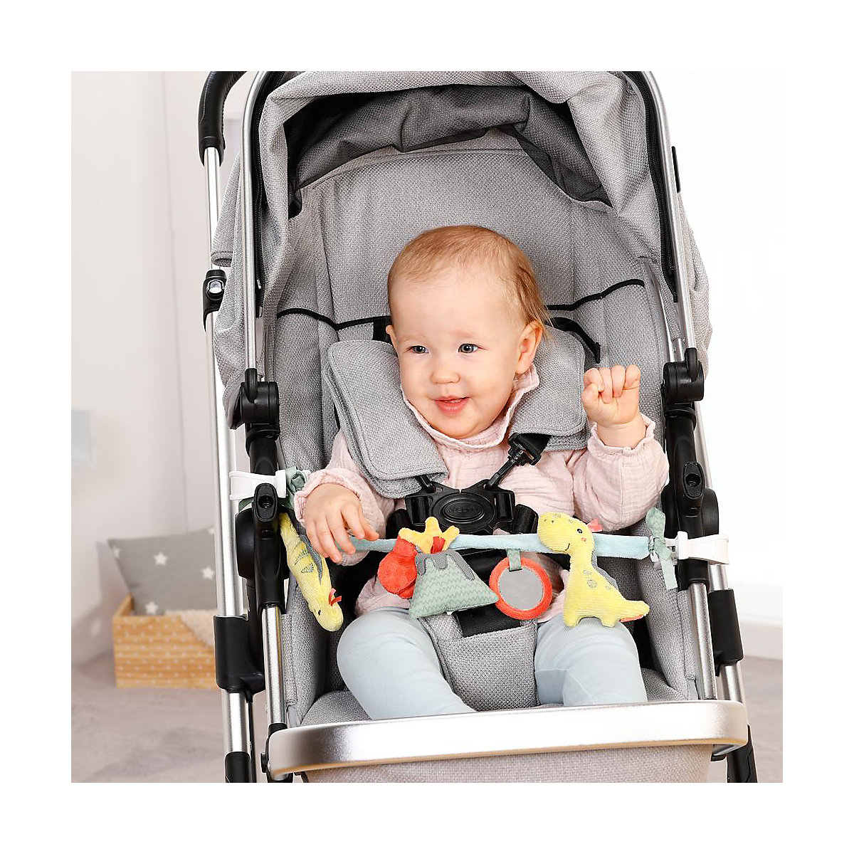 Kinderwagenkette Happy Dino