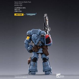 Warhammer 40k Actionfiguren 4er-Pack 1/18 Space Wolves Battle Hunters 12 cm