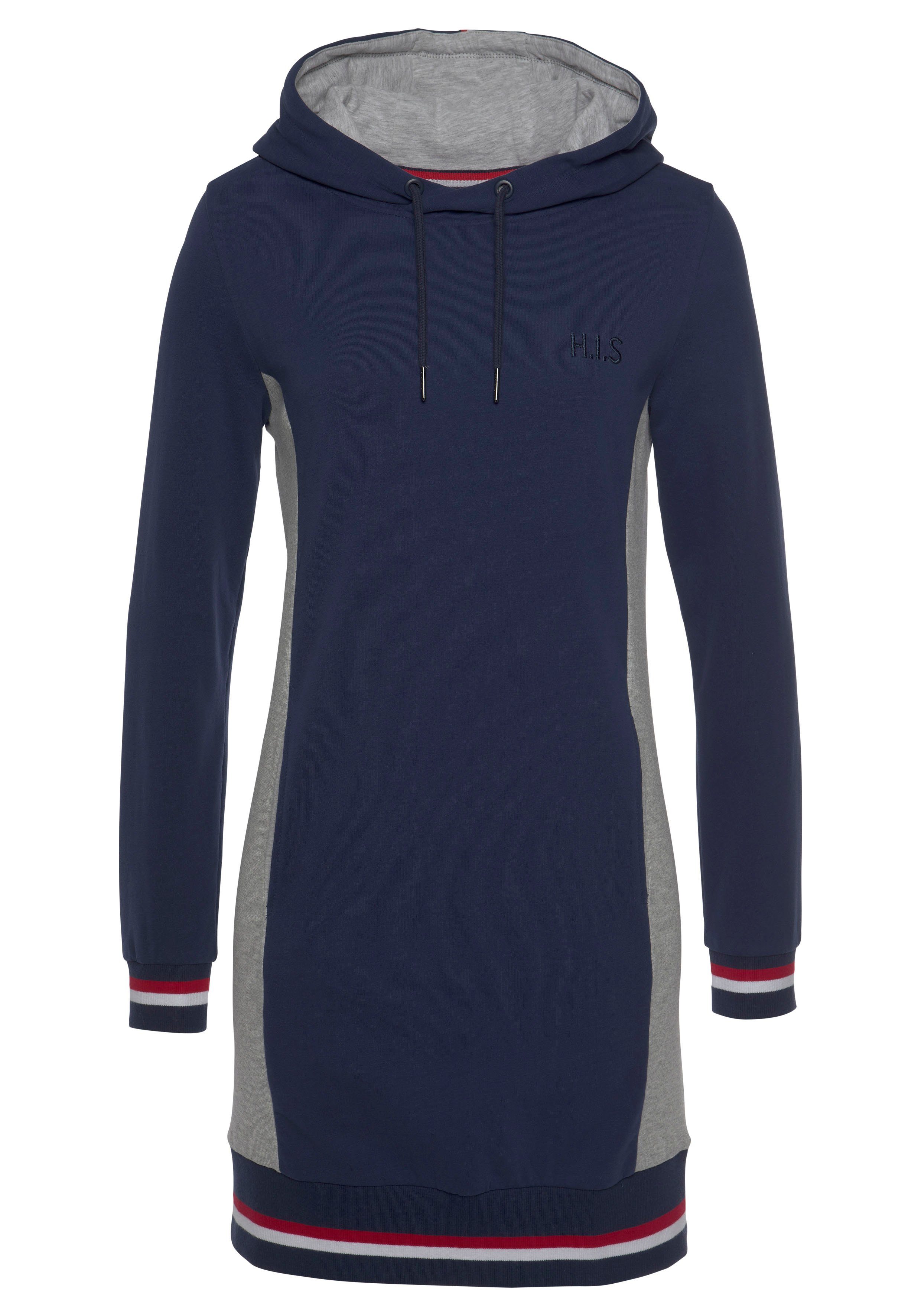 H.I.S Sweatkleid Athleisure Sweatdress mit Kapuze