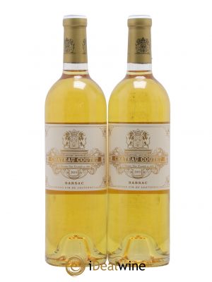 Château Coutet 1er Grand Cru Classé  2015 - Lot de 2 Bouteilles