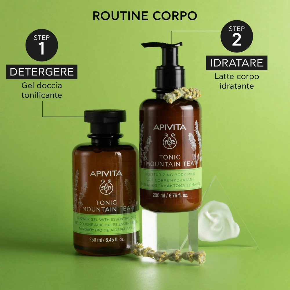 Kropp - Tonic Mountain Tea Fuktighetsgivende Kroppsmelk - Kroppsmelk