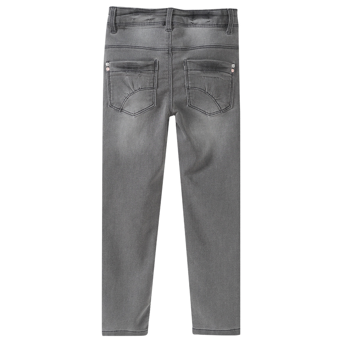 Mädchen Skinny-Jeans mit Used-Waschung