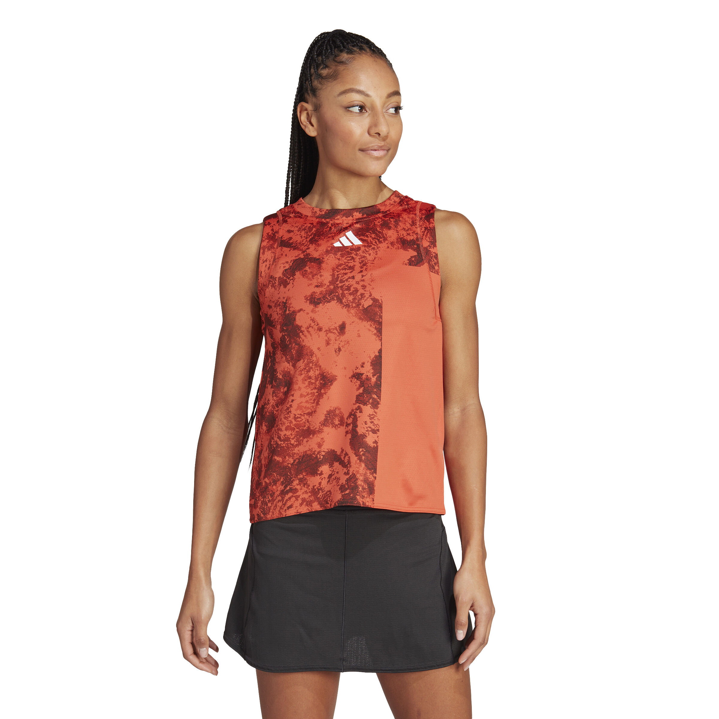 Paris MA Tank-Top Damen - Orange, Rot