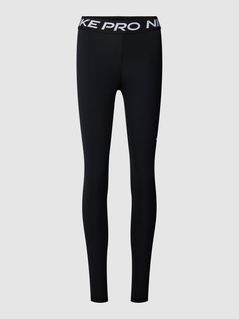Sportleggings mit elastischem Label-Bund Modell 'Pro 365' in black