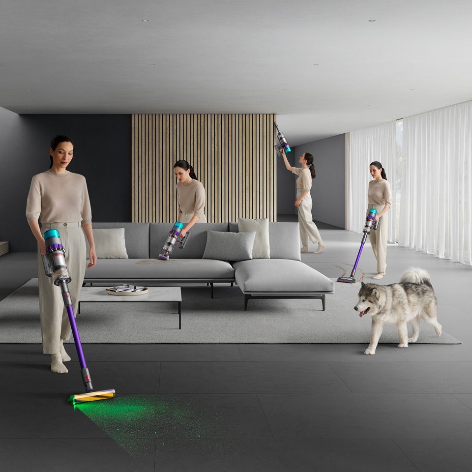 DYSON Akku-Hand-und Stielstaubsauger Dyson Gen5detect™ Absolute, 752 W