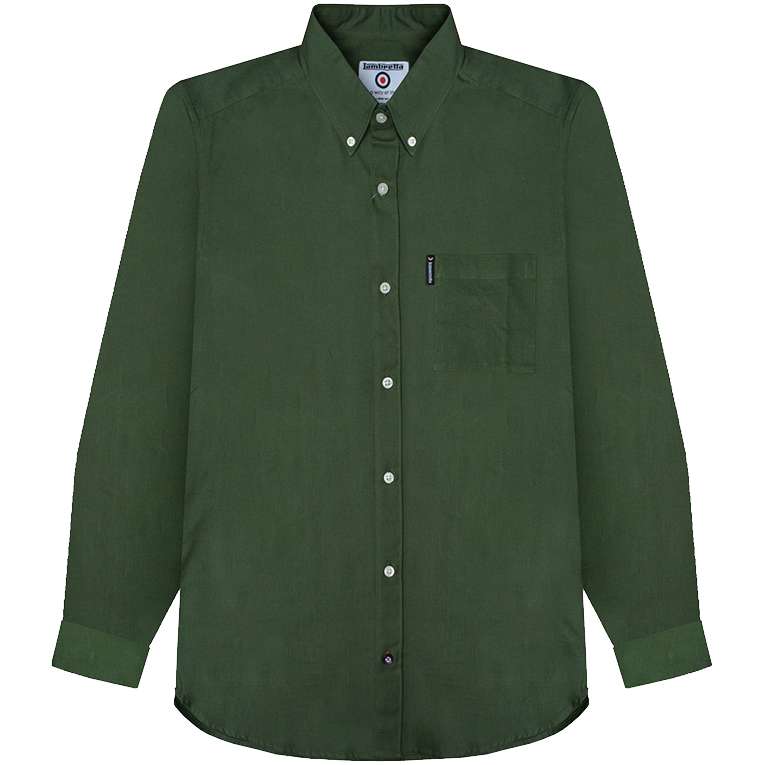 Lambretta Oxford Herren Langarm Hemd RWIS1386