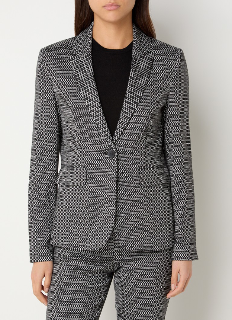 Gerry Weber blézer fedőzsebekkel és jacquard mintával