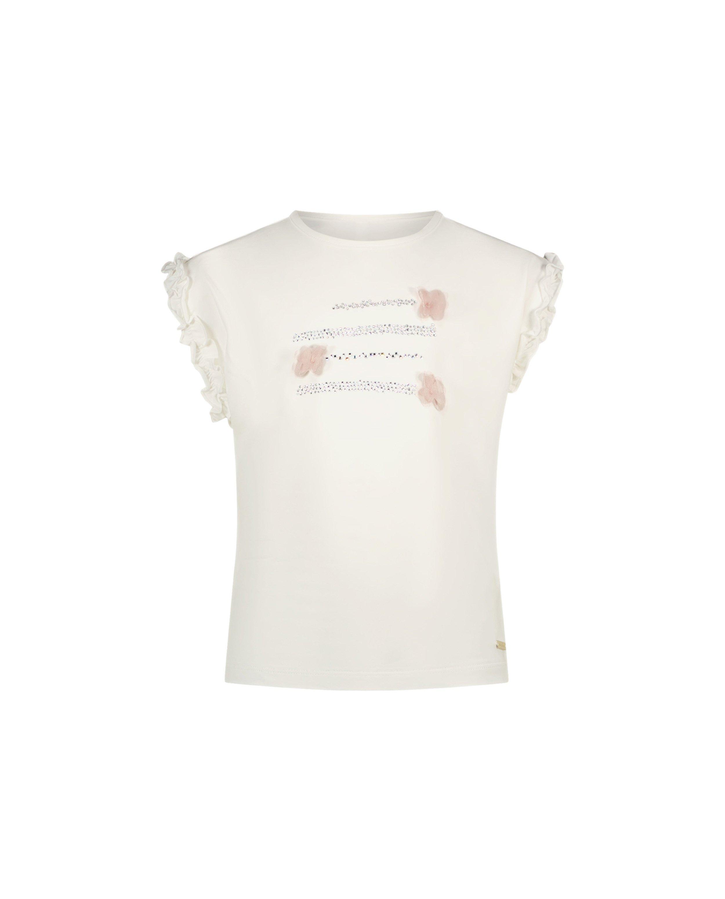 Tricou Le Chic cu strasuri, Ocazii speciale alb