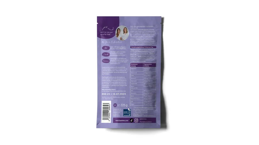 femgums ZYKLUS BALANCE 225 g
