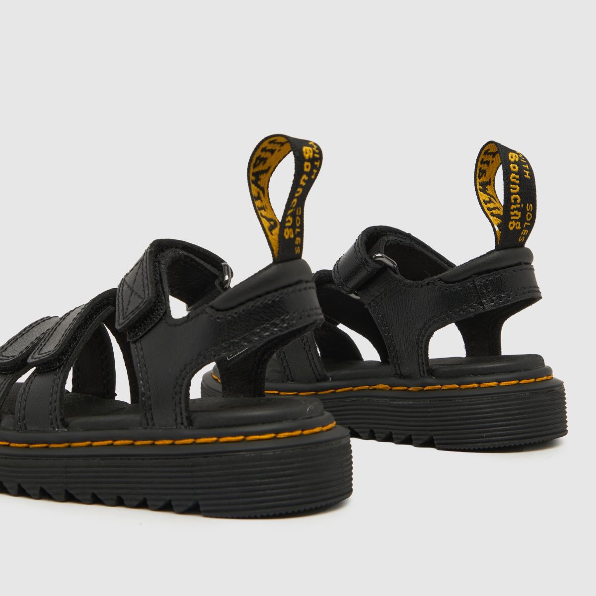 Dr. Martens fekete klaire kisgyermek szandál