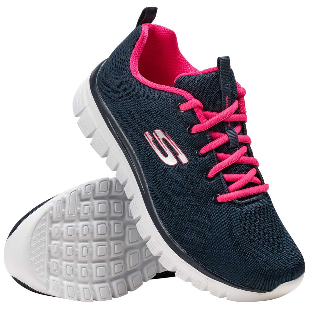 Skechers Graceful - Get Connected Damen Sneaker 12615W-NVHP