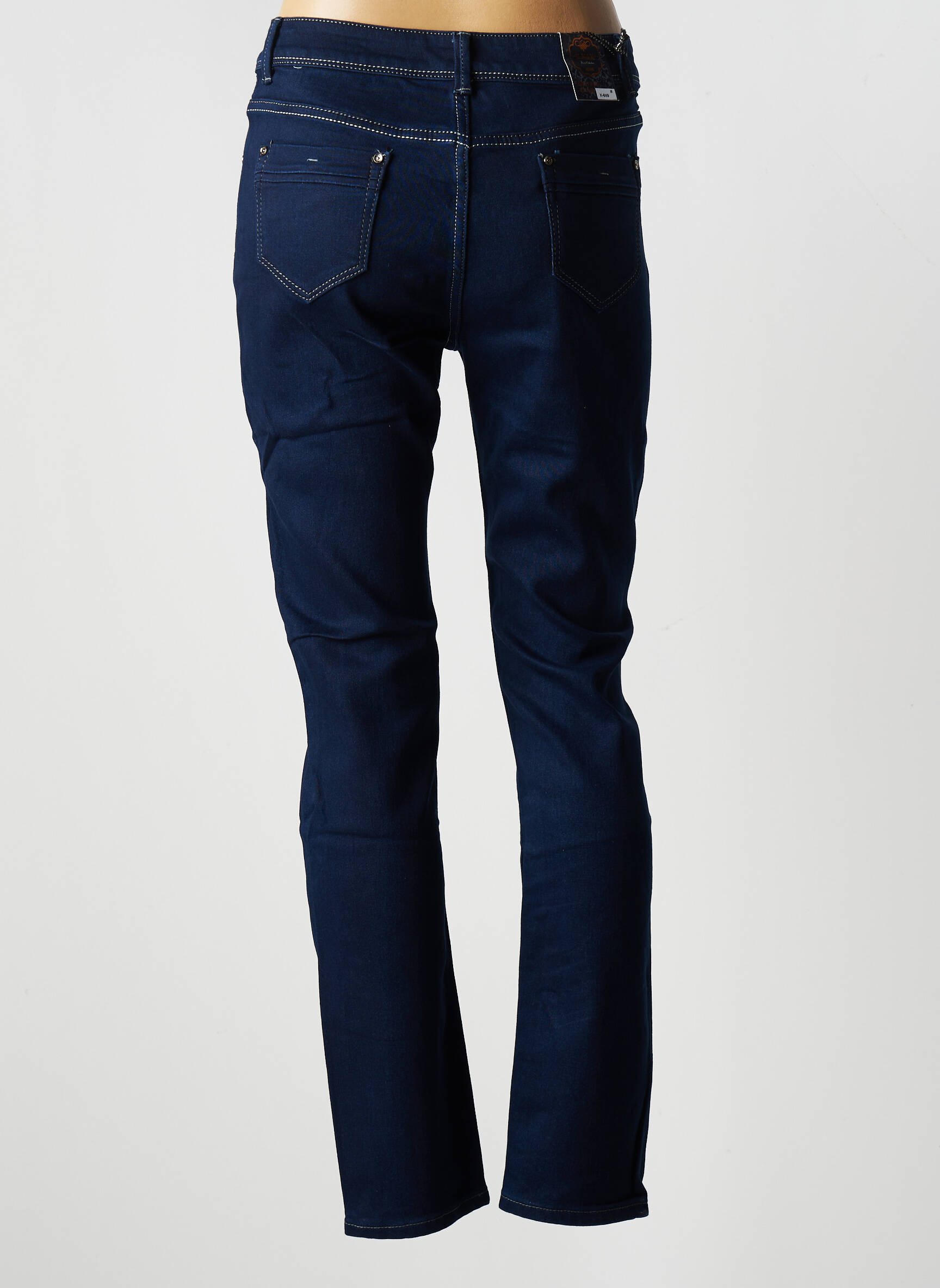 X Max Jeans Coupe Slim Femme couleur bleu