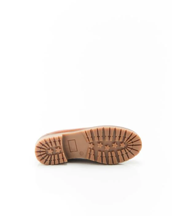 Mocassins crantés en cuir Amortyl