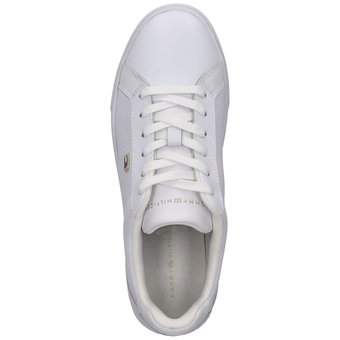 Tommy Hilfiger Flag Court Sneaker in weiß