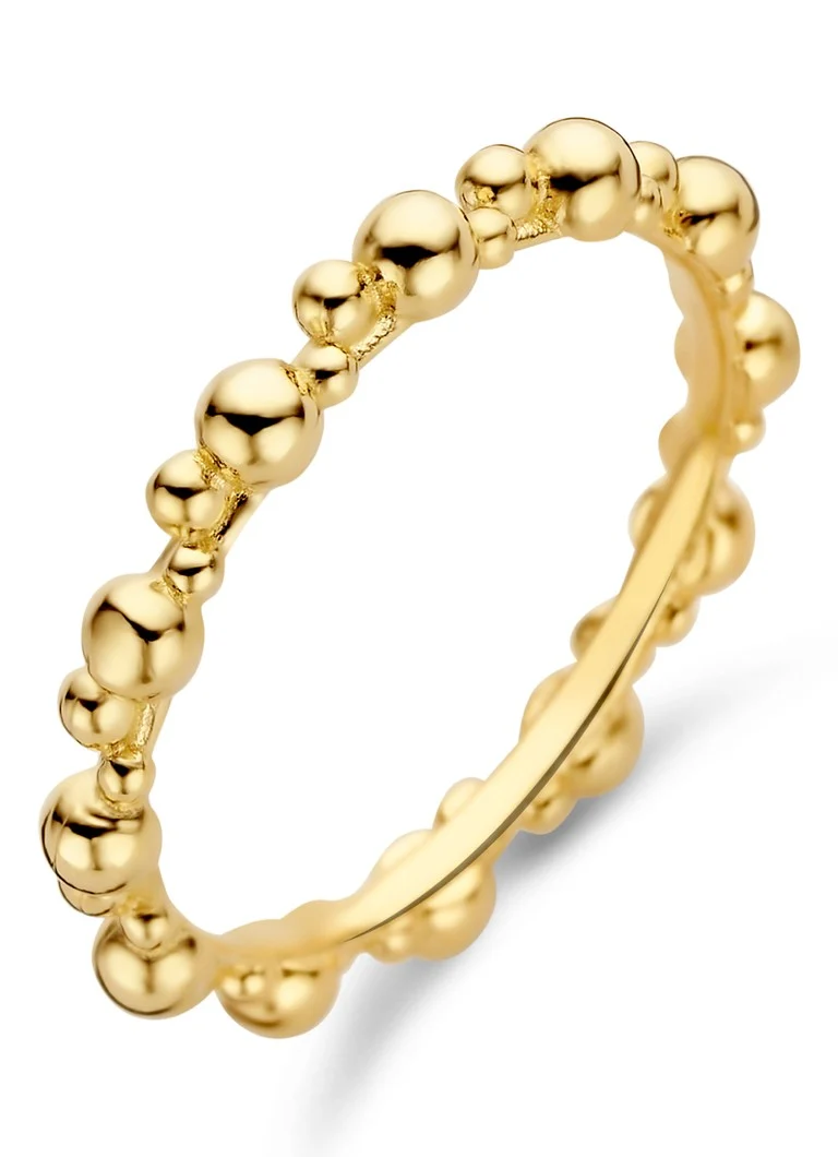 Anello Atomium placcato oro Casa Jewelry
