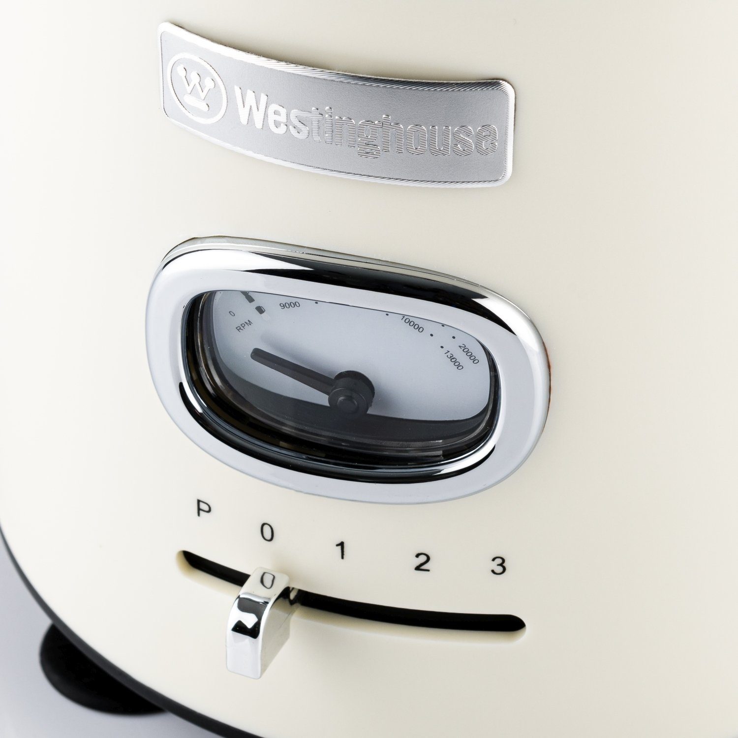 Westinghouse Standmixer WKBE221 Retro, 600 W, 1,5 Liter Volumen, 3 Stufen, 6-Flügel-Klingen