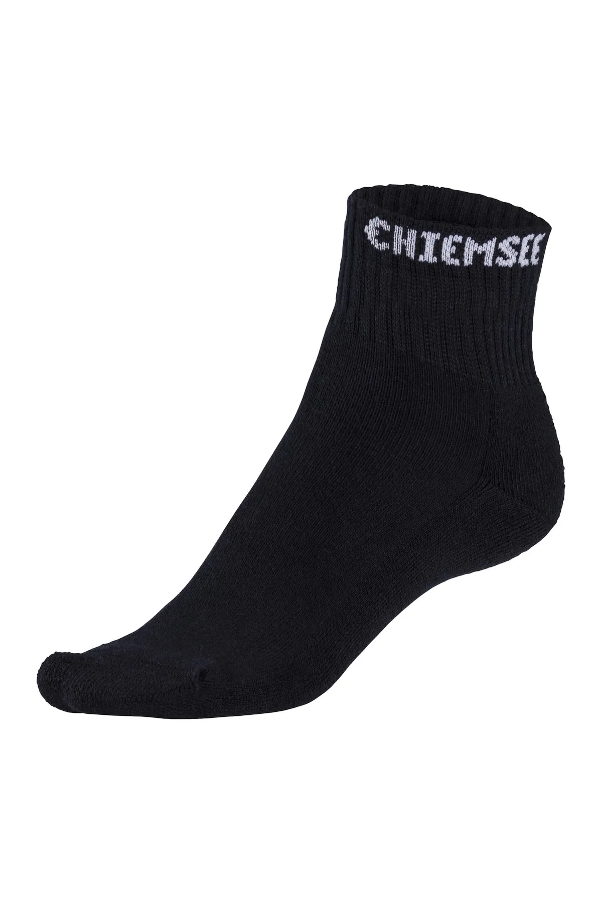 Chiemsee  Socken - Schwarz - Unifarben