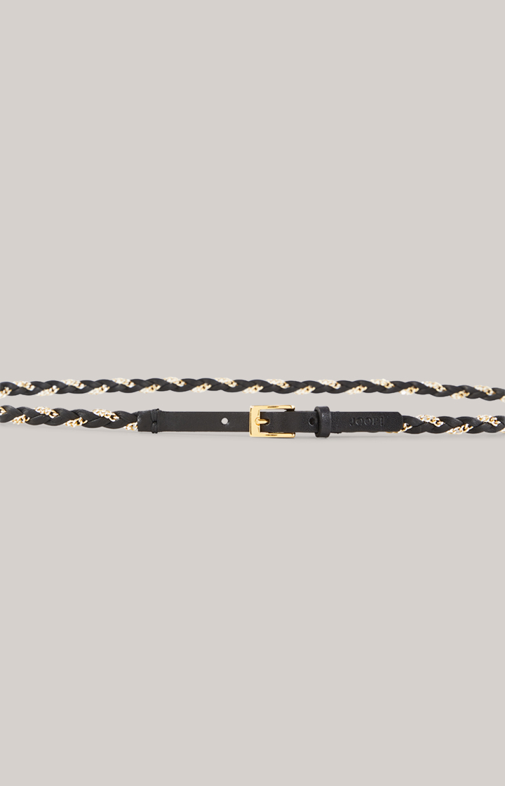 Gürtel in Schwarz/Gold