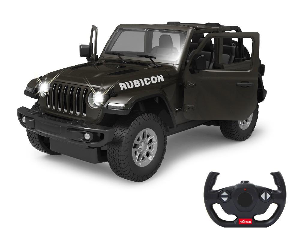 Jamara e.K. JAMARA Jeep Wrangler JL 1:14 schwarz 2,4GHz  Tür manuell