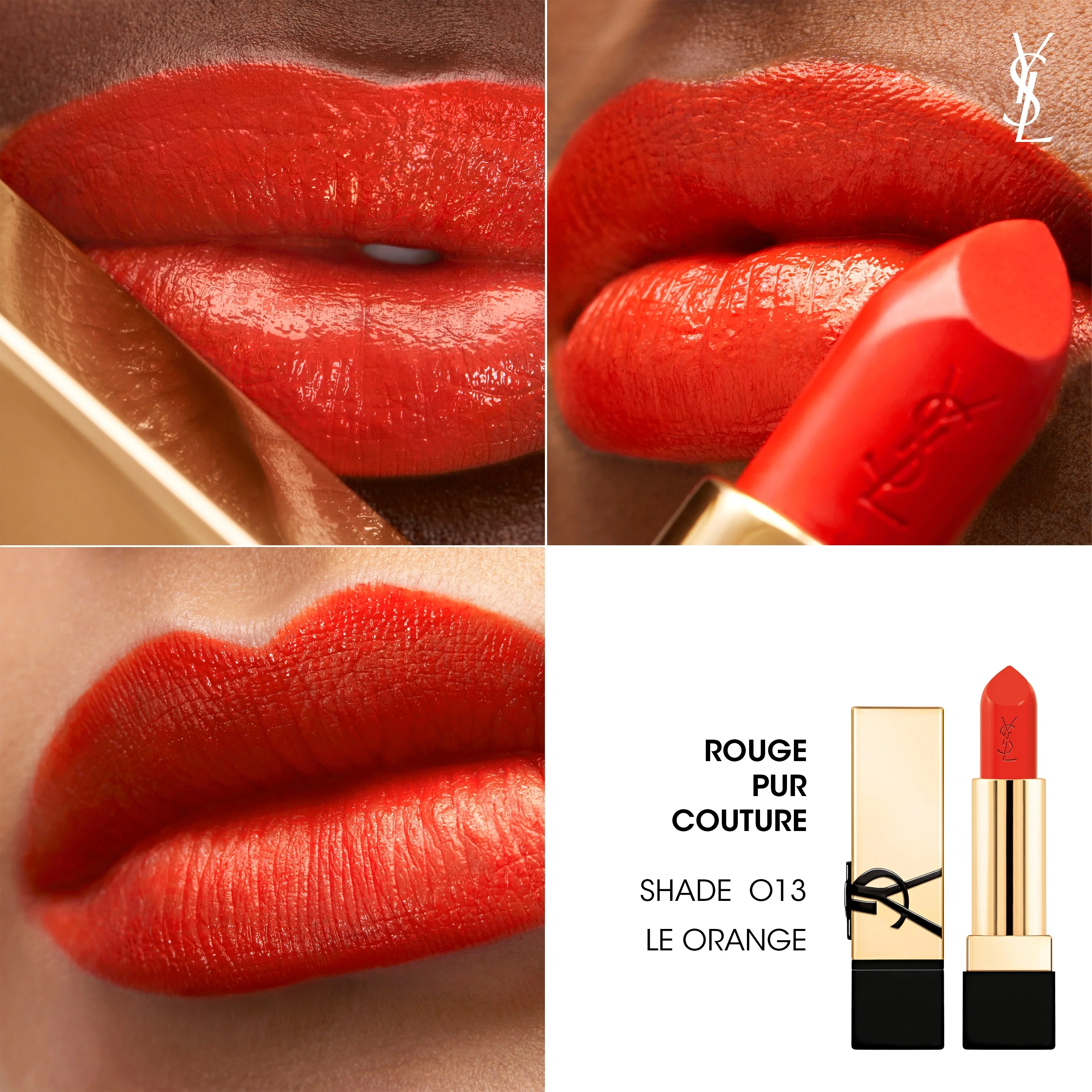 Rouge Pur Couture Lips - Lápiz labial satinado - Lápiz labial