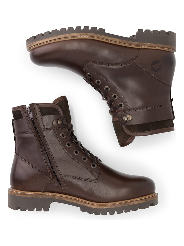 TRAVELIN' Leder-Boots 