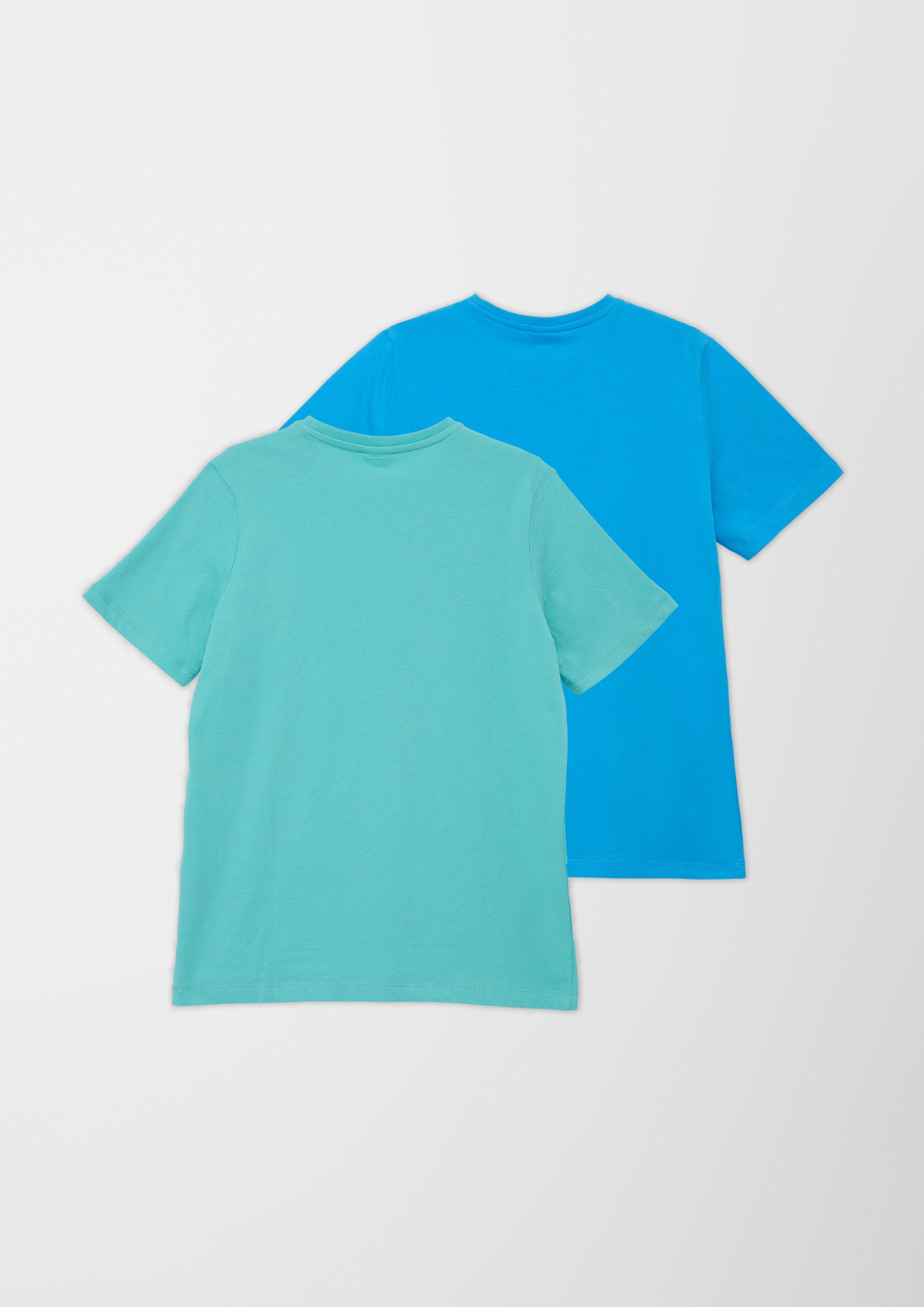 Basic-T-Shirt im Multipack  2130204-6431
