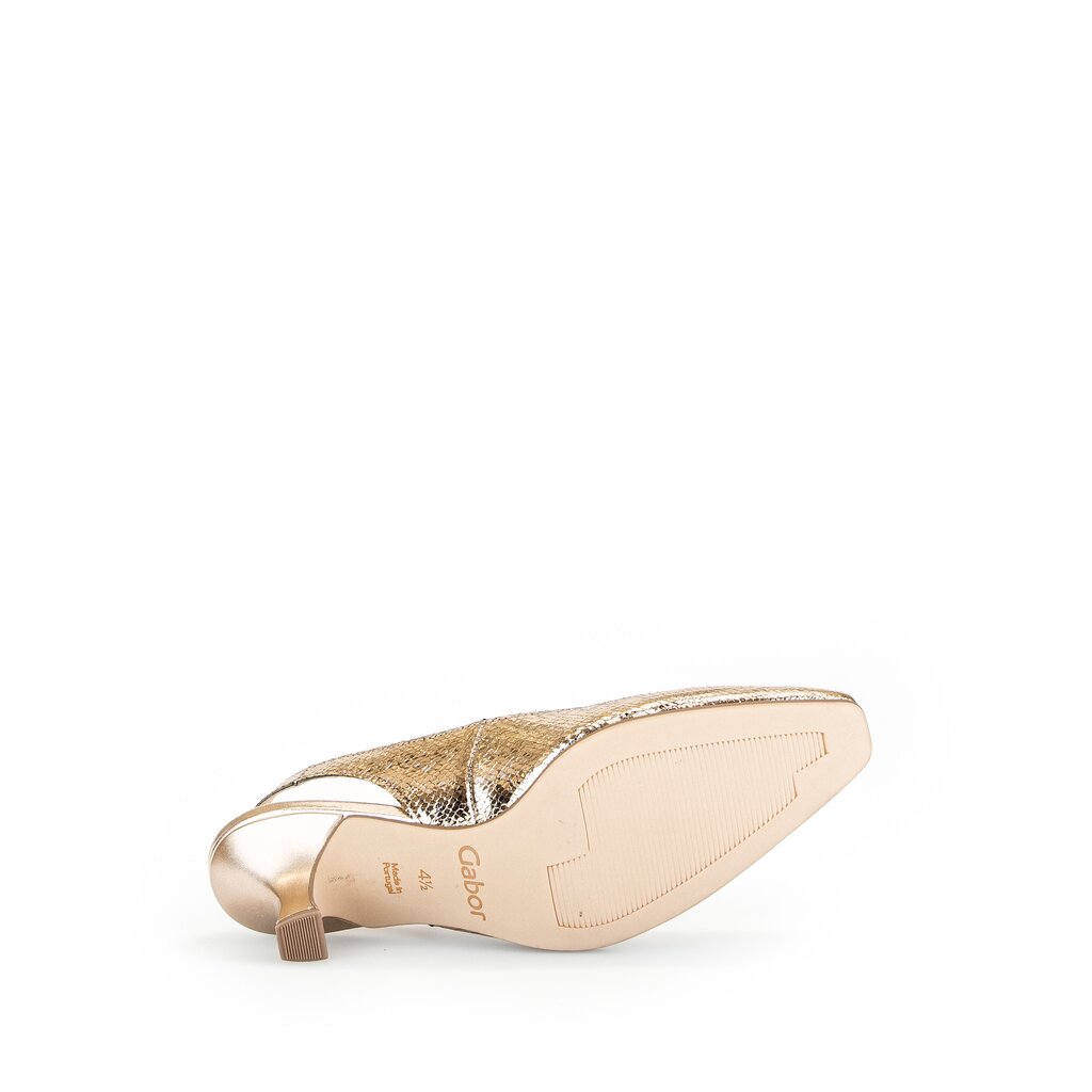 Gabor fashion Slingpumps gold