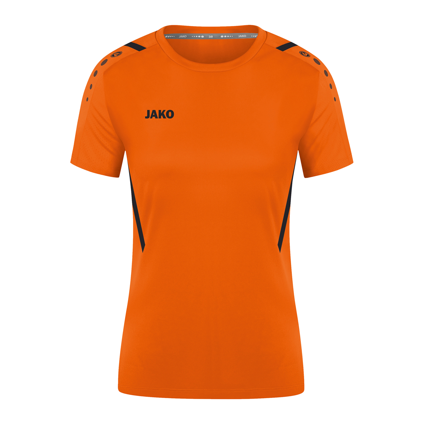 JAKO Challenge Trikot Damen Orange Schwarz F351