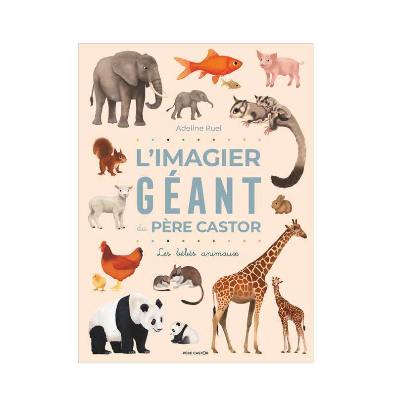 Livre L'imagier géant du Père Castor, animaux - Flammarion