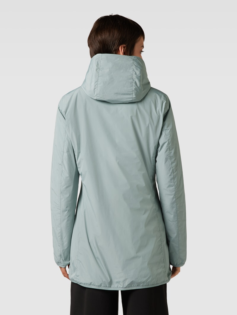 Parka mit Zweiwege-Reißverschluss in hellblau