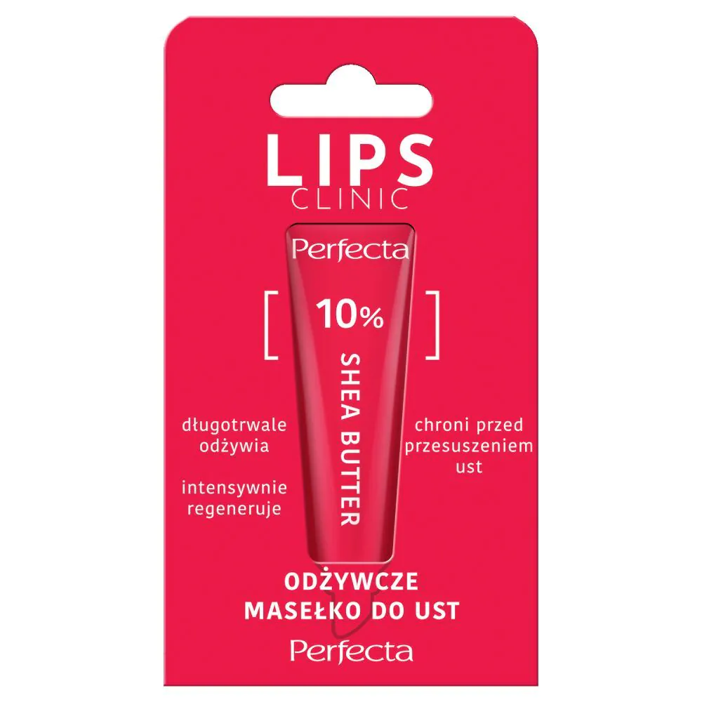 Perfecta Lips Clinic 10% βούτυρο καριτέ Masełko do ust