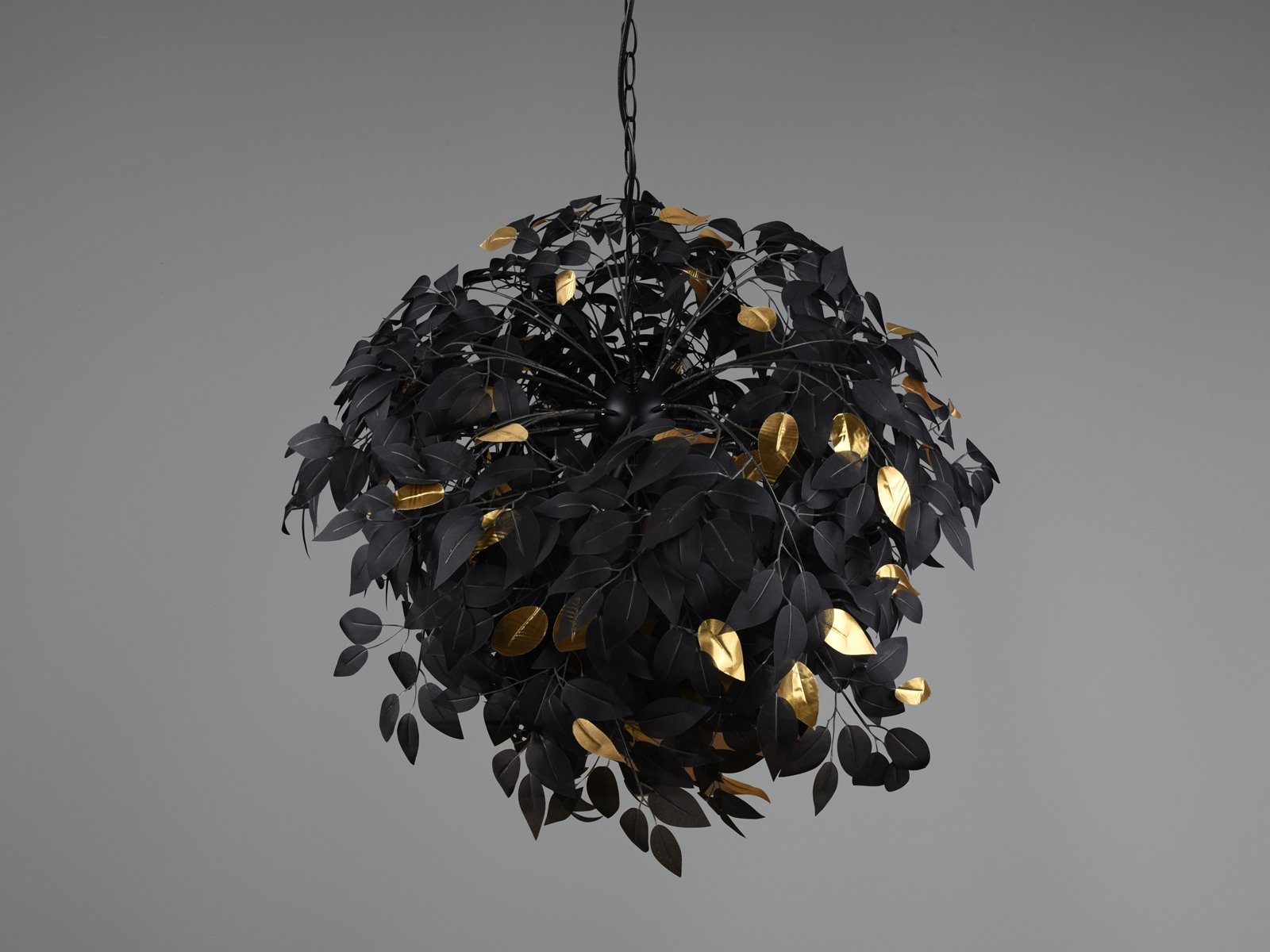 meineWunschleuchte LED Pendelleuchte, Dimmfunktion, LED wechselbar, Warmweiß, groß-e ausgefallene Designer-lampen für Esstisch & Galerie, Ø70cm