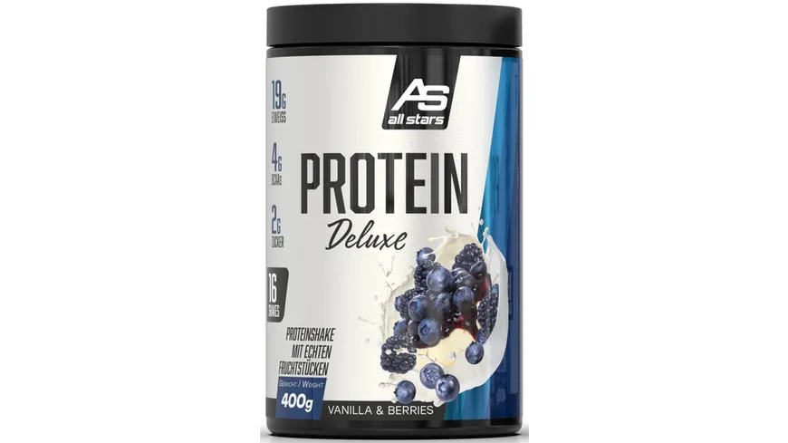 All Stars Protein Deluxe Vanilla & Berries 400 g