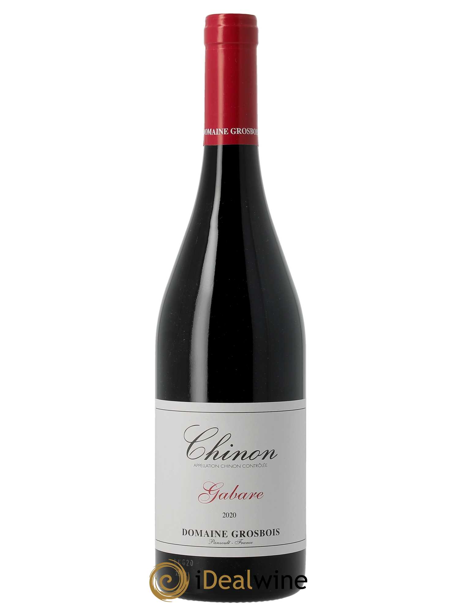 Chinon Gabare Domaine Grosbois  2020 - Lot de 1 Bouteille