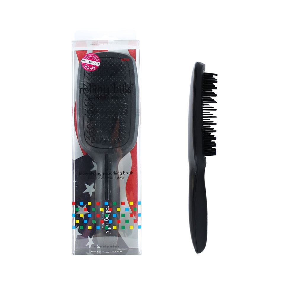 rolling hills Blow-Styling Smoothing Brush Black Brose lissante