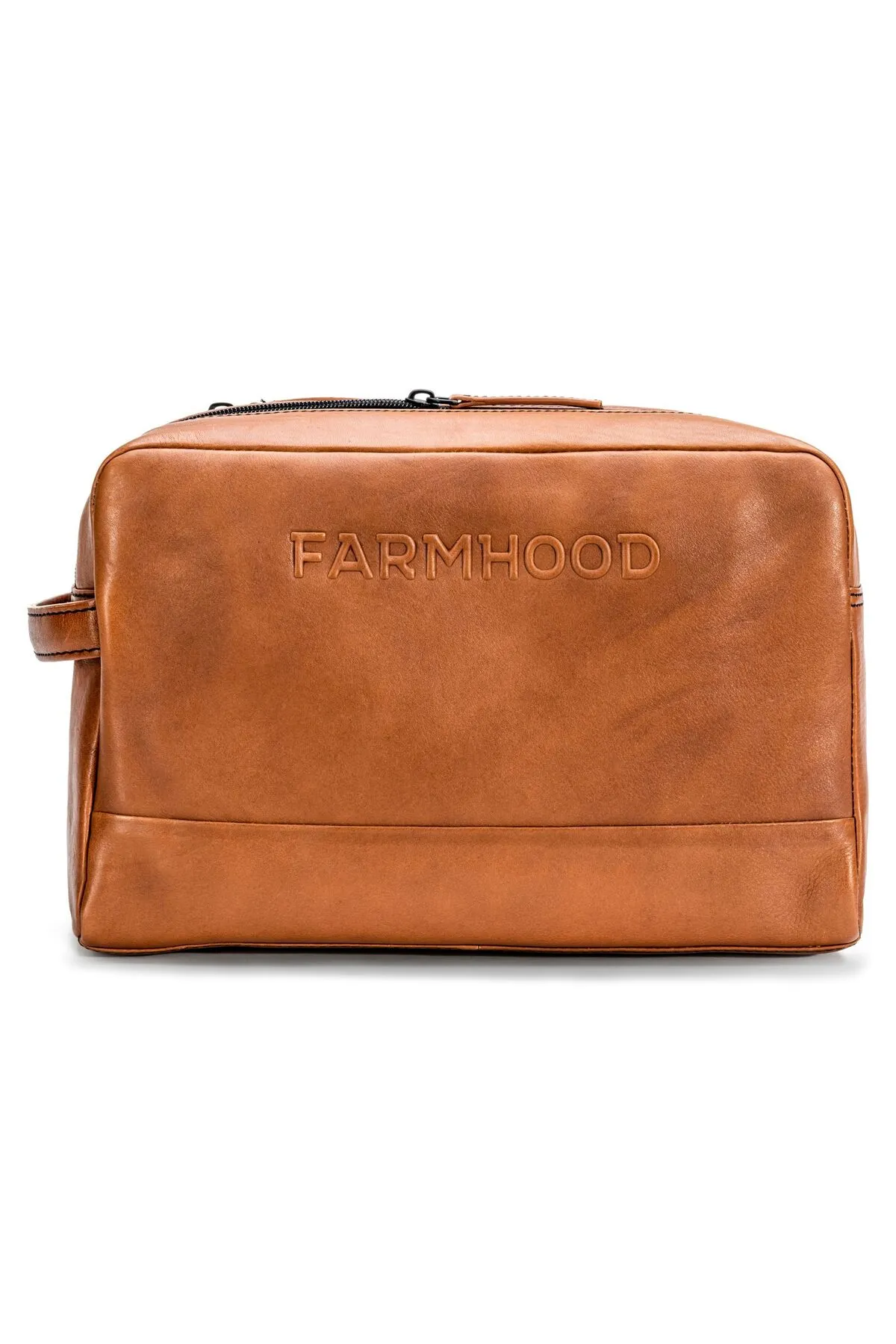 Farmhood  Memphis XL Kulturbeutel Leder 30 cm
