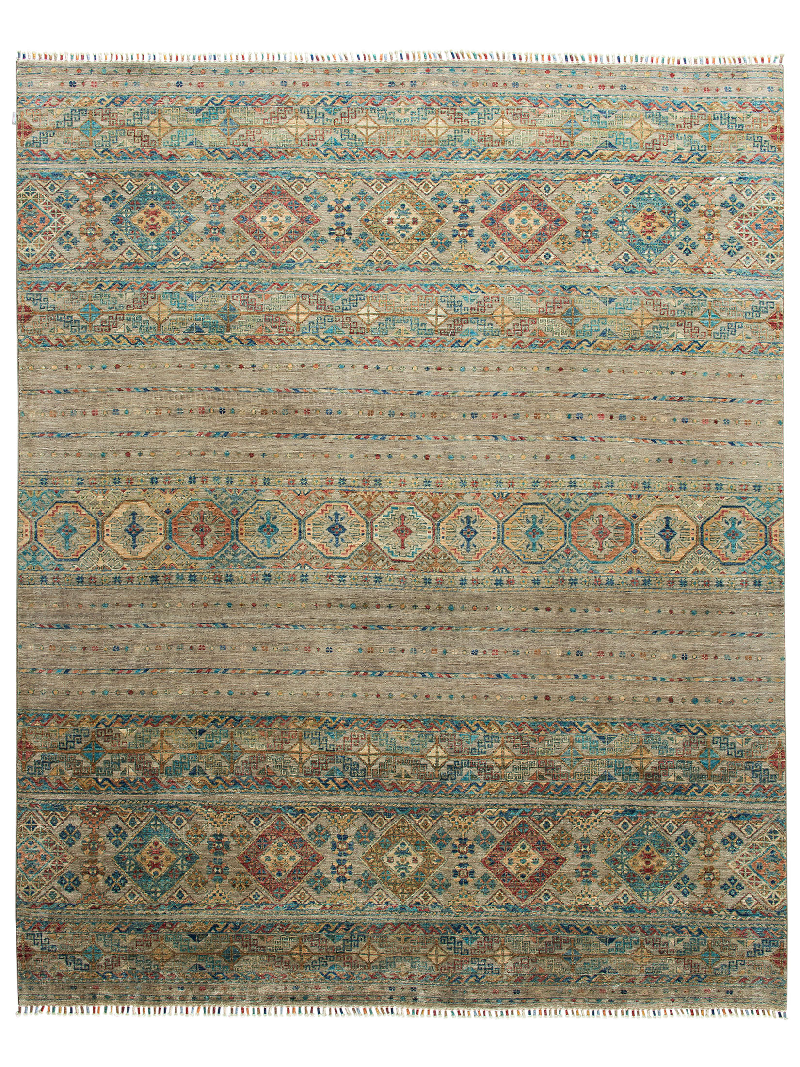 Chobi Schal ca. 247 x 306 cm, Unikat / Einzelstück