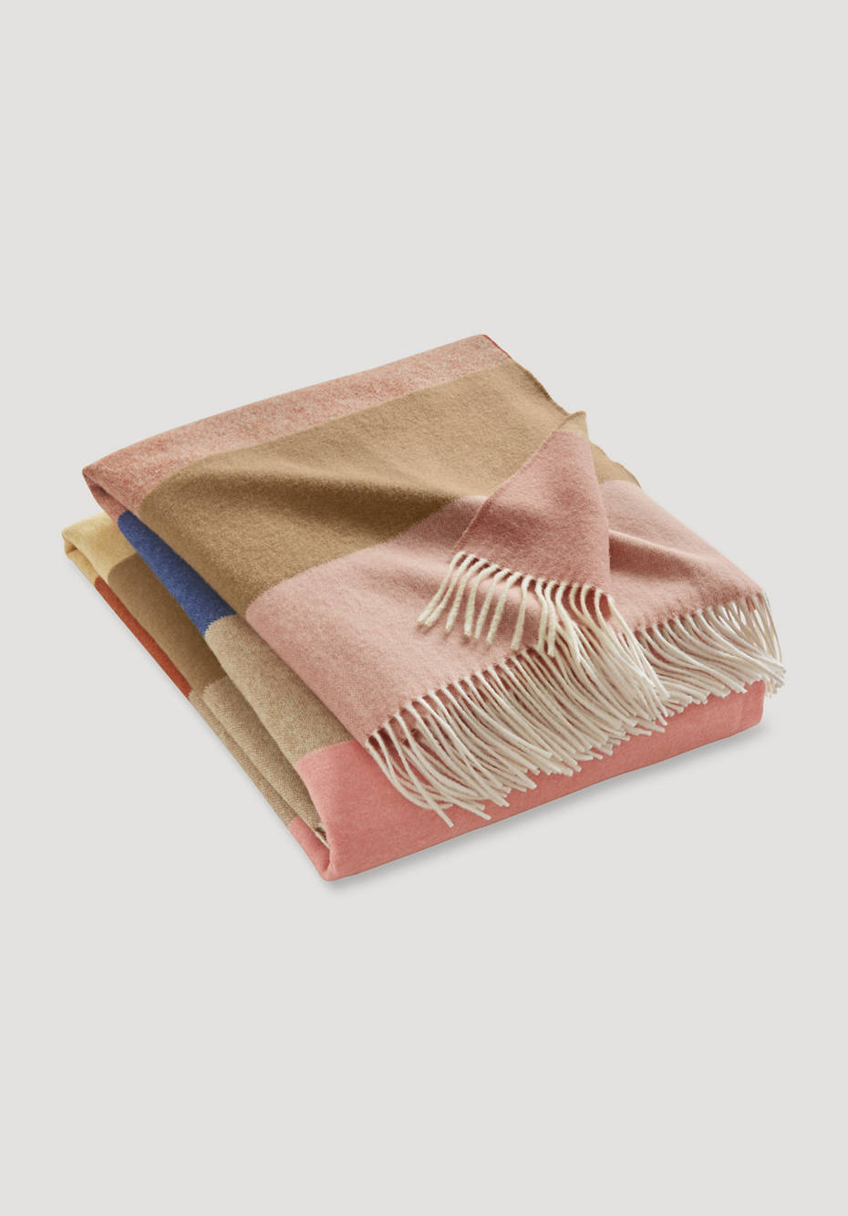 Plaid Otti aus reiner Bio-Merinowolle