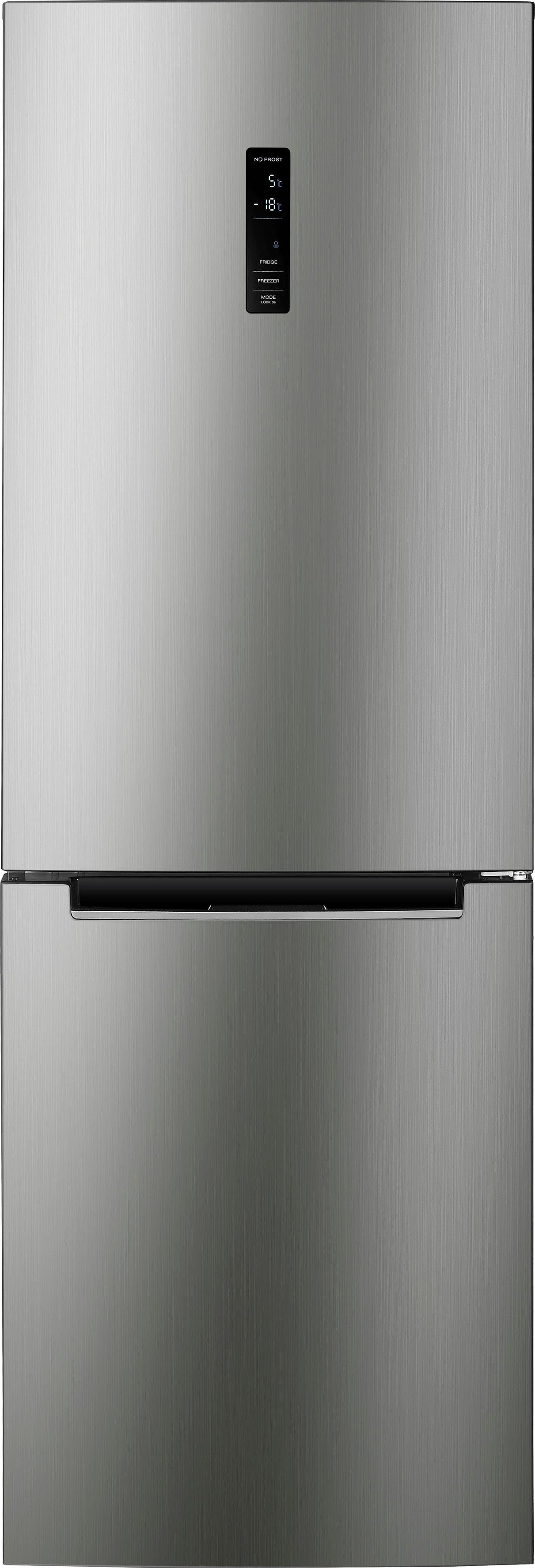 Hanseatic Kühl-/Gefrierkombination HKGK18560CNFDI, 185,0 cm hoch, 60,0 cm breit, NoFrost, Schnellgefrierfunktion, Eco-Modus, Display, Türalarm