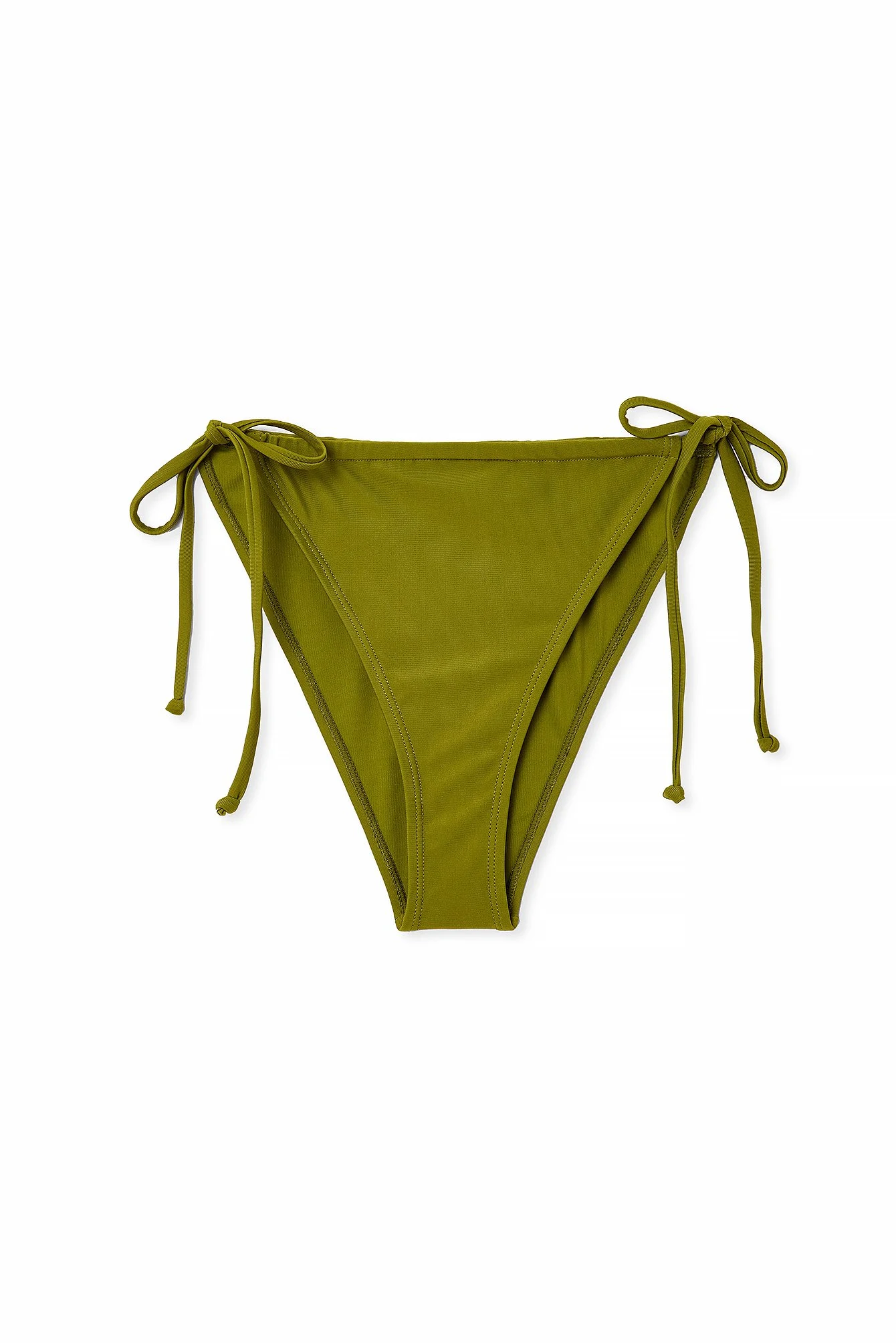 Hochgeschnittenes Bikini-Höschen mit Schnürung