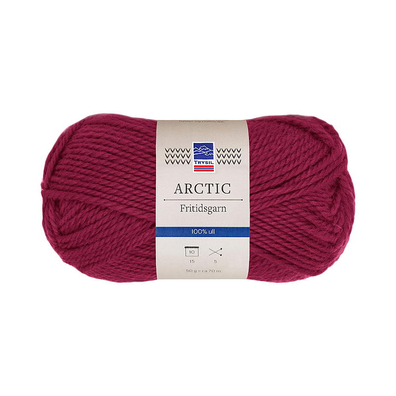 Arctic fritidsgarn mørk rød
