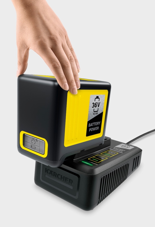 Kärcher 2.445-065.0 Startsett 36 Volt 5,0 Ah Li-ion