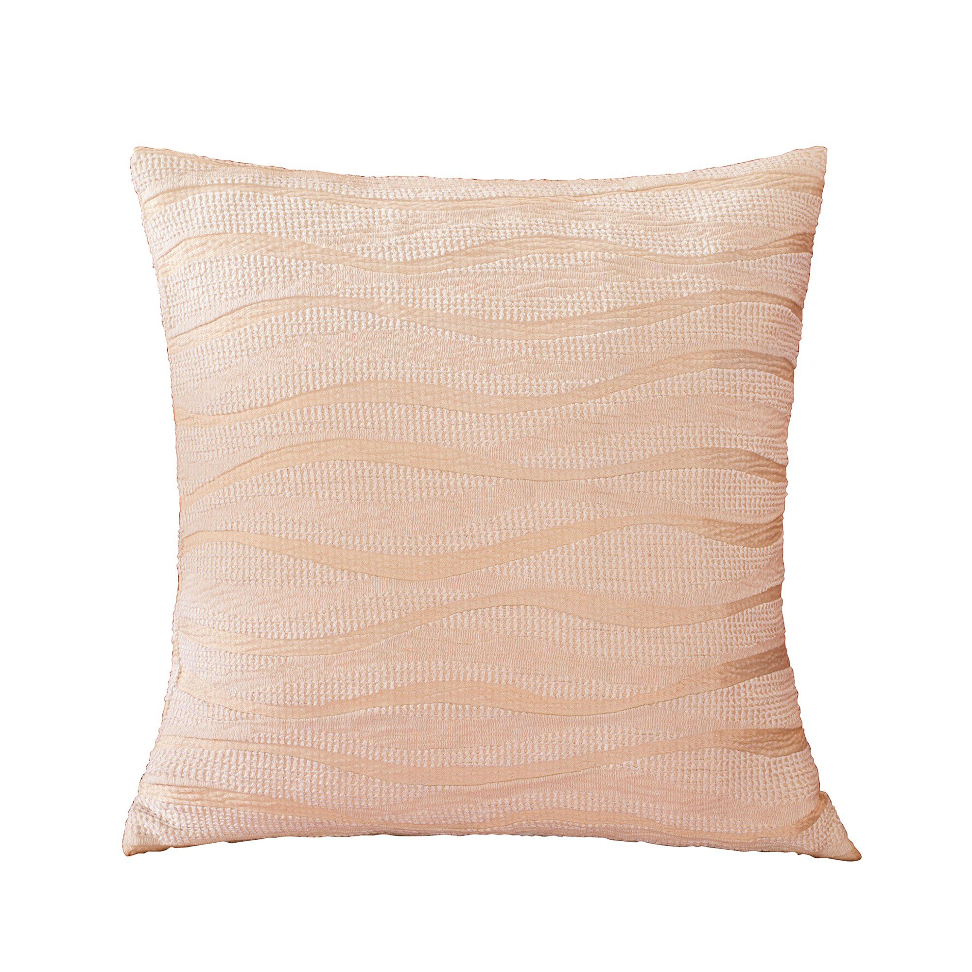 Housse coussin jacquard imprimé