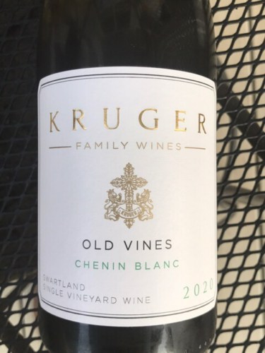 Kruger Family WinesOld Vines Chenin Blanc 2020