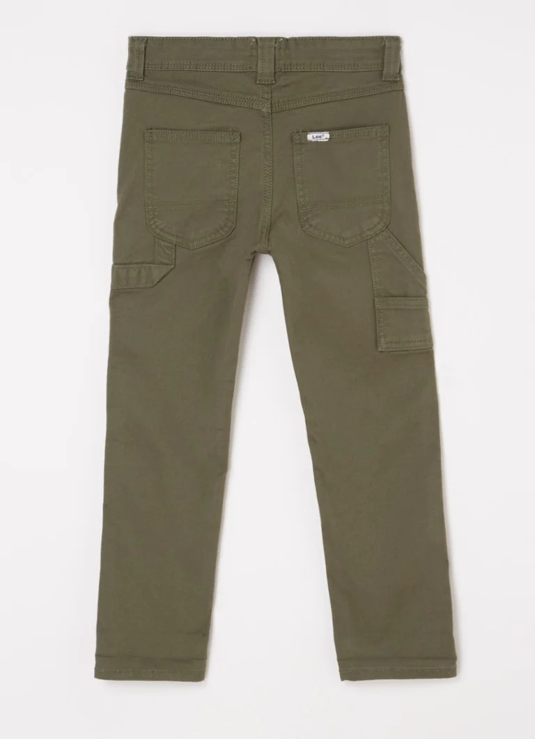 LEE Carpenter slim fit cargo pants with side pockets