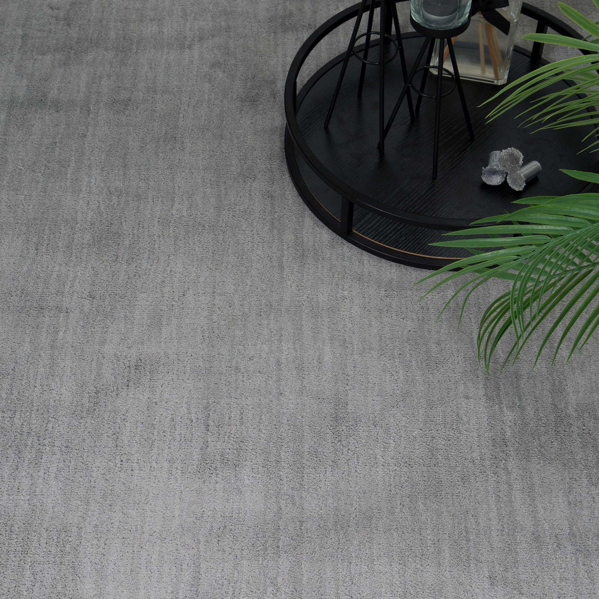 Designteppich BAMBOO Teppich Wohnzimmer luxuriös Viskose Seidenglanz Soft, Consilio Concept