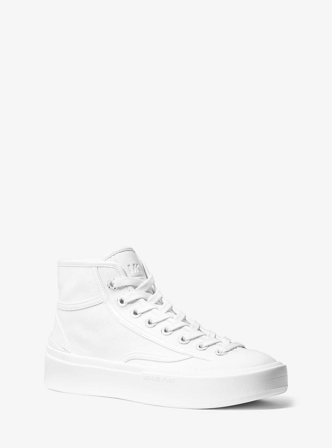 Jude Canvas High-Top Sneaker - OPTIC WHITE