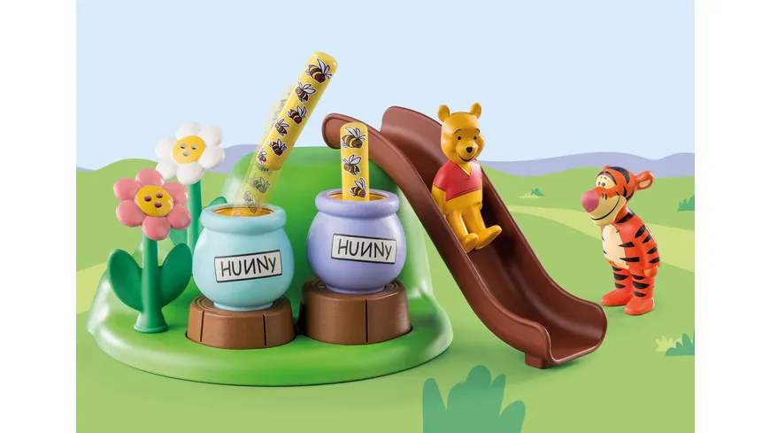 PLAYMOBIL 71317 1.2.3 & : Winnies & Tiggers Bienengarten